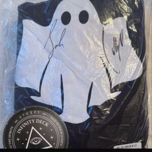 XPLR 2025 Autographed Sam and Colby Hoodie and Celina Spooky Boo Infinity Deck